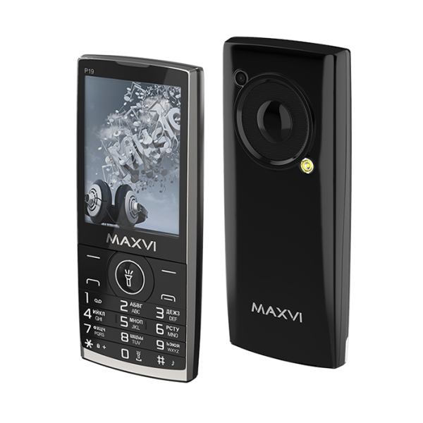 Мобильный телефон Maxvi P19 black